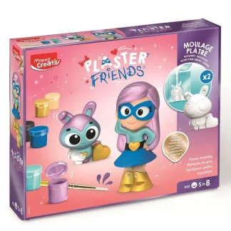 Maped Creativ Plaster Friends - Plaster Characters for Painting - Super Girl - Little Painter Art | Exploring the Endless Possibilities of Art^ Best