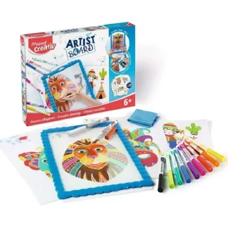 Maped Creativ Transparent Artist Board - Erasable Drawings - Little Painter Art | Exploring the Endless Possibilities of Art^ Clearance