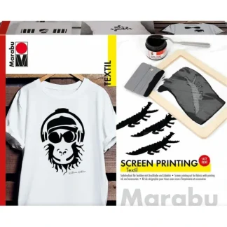 Marabu Textil Screen Printing Set for Fabrics - Little Painter Art | Exploring the Endless Possibilities of Art^ Online