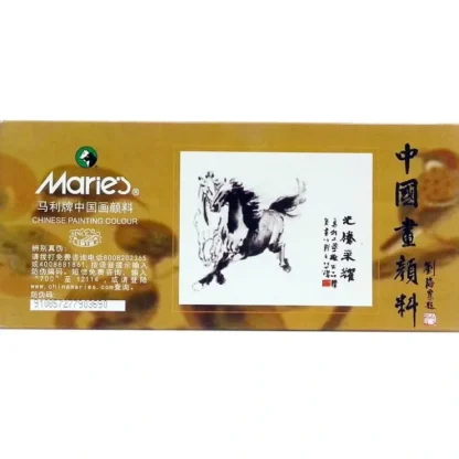 Marie's Chinese Painting Watercolour Set of 18 (12ml Tubes) - Little Painter Art | Exploring the Endless Possibilities of Art^ Fashion