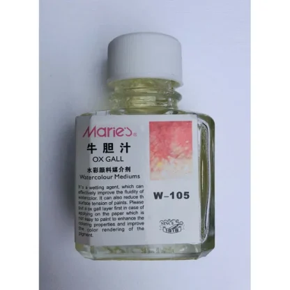 Marie's Water Colour Medium - Ox Gall Liquid 75ml - Little Painter Art | Exploring the Endless Possibilities of Art^ Hot