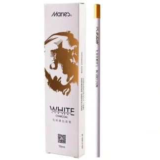 Marie's White Charcoal Pencil 12pcs - Little Painter Art | Exploring the Endless Possibilities of Art^ Cheap