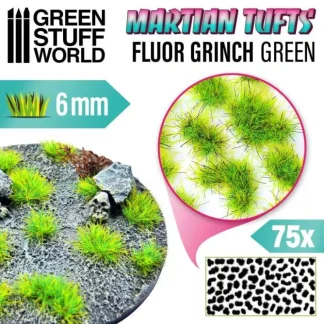 Martian Fluor Tufts - FLUOR GRINCH GREEN - Little Painter Art | Exploring the Endless Possibilities of Art^ Best Sale