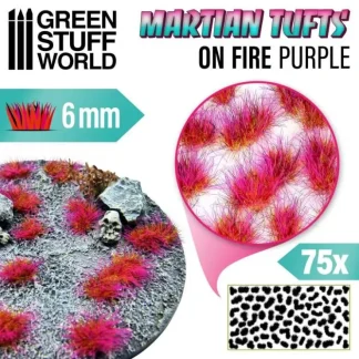 Martian Fluor Tufts - ON FIRE PURPLE - Little Painter Art | Exploring the Endless Possibilities of Art^ Clearance