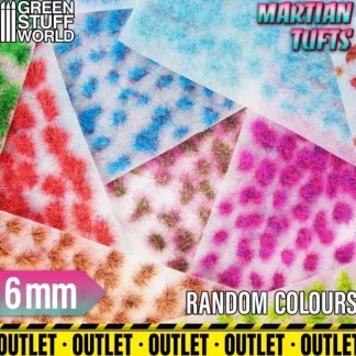Martian Fluor Tufts - OUTLET / DAMAGED - Little Painter Art | Exploring the Endless Possibilities of Art^ Online