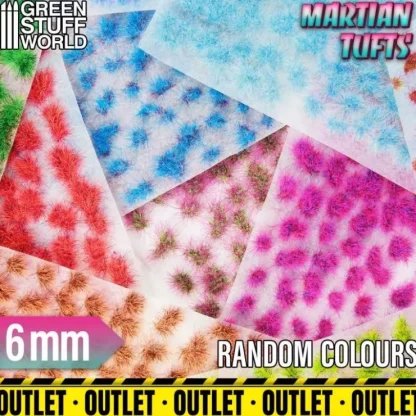 Martian Fluor Tufts - OUTLET / DAMAGED - Little Painter Art | Exploring the Endless Possibilities of Art^ Online