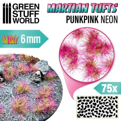 Martian Fluor Tufts - PUNKPINK NEON - Little Painter Art | Exploring the Endless Possibilities of Art^ Sale