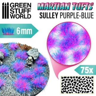Martian Fluor Tufts - SULLEY PURPLE-BLUE - Little Painter Art | Exploring the Endless Possibilities of Art^ Clearance