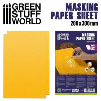 Masking Paper Sheets x2 - Little Painter Art | Exploring the Endless Possibilities of Art^ Best
