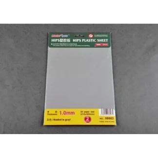 Master Tools 1.0mm HIPS plastic sheet (Styrene) 210mmx300mm (2) - Little Painter Art | Exploring the Endless Possibilities of Art^ Discount