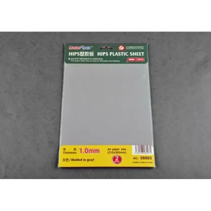 Master Tools 1.0mm HIPS plastic sheet (Styrene) 210mmx300mm (2) - Little Painter Art | Exploring the Endless Possibilities of Art^ Discount