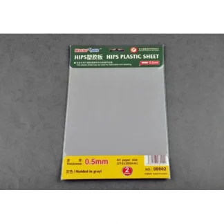 Master Tools 05mm HIPS plastic sheet (Styrene) 210mmx300mm (2) - Little Painter Art | Exploring the Endless Possibilities of Art^ Online