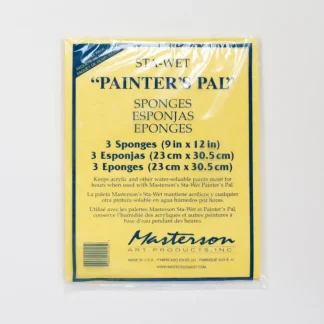 Masterson Sta-Wet Painter's Pal Sponge Refill Pack of 3 - Little Painter Art | Exploring the Endless Possibilities of Art^ Store