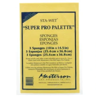 Masterson Sta-Wet Super Pro Palette Sponge Refill 3pk - Little Painter Art | Exploring the Endless Possibilities of Art^ Clearance