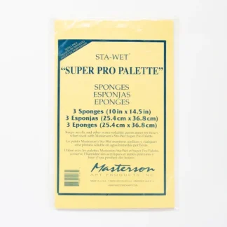 Masterson Sta-Wet Super Pro Palette Sponge Refill Pack of 3 - Little Painter Art | Exploring the Endless Possibilities of Art^ Cheap
