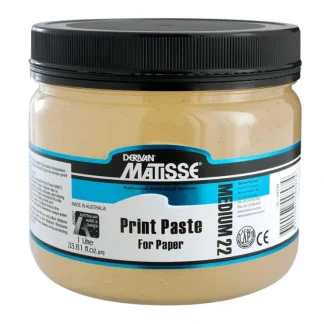 Matisse Acrylic Medium MM22 Print Paste - Little Painter Art | Exploring the Endless Possibilities of Art^ Hot
