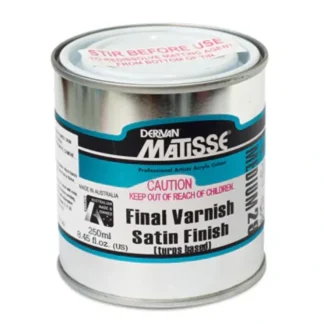 Matisse Acrylic Medium MM29 Satin Turps based Varnish - Little Painter Art | Exploring the Endless Possibilities of Art^ Online