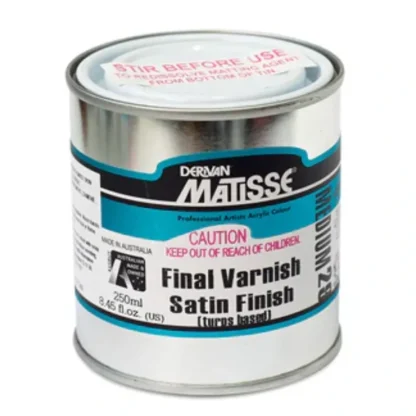 Matisse Acrylic Medium MM29 Satin Turps based Varnish - Little Painter Art | Exploring the Endless Possibilities of Art^ Online