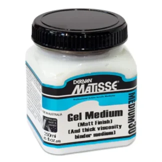 Matisse Acrylic Medium MM30 Matt Gel Medium - Little Painter Art | Exploring the Endless Possibilities of Art^ Flash Sale