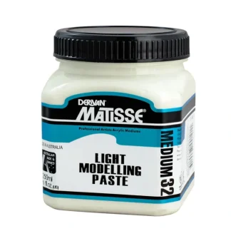 Matisse Acrylic Medium MM32 Light Modelling Paste - Little Painter Art | Exploring the Endless Possibilities of Art^ Online
