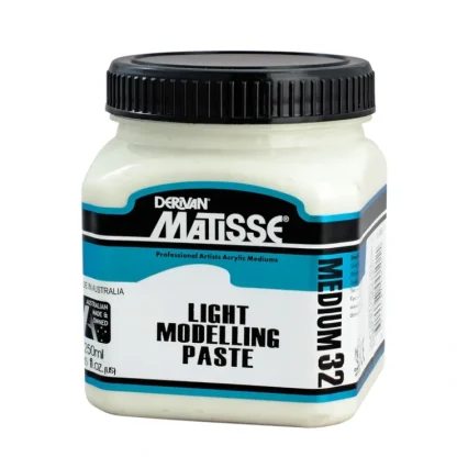 Matisse Acrylic Medium MM32 Light Modelling Paste - Little Painter Art | Exploring the Endless Possibilities of Art^ Online