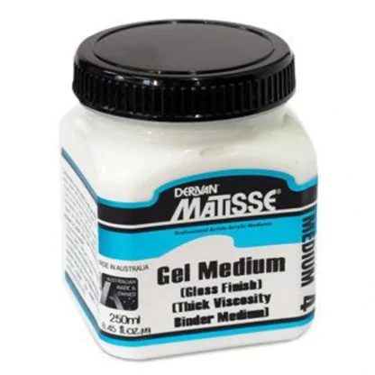 Matisse Acrylic Medium MM4 Gel Medium (Gloss Finish) - Little Painter Art | Exploring the Endless Possibilities of Art^ Fashion