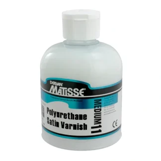 Matisse Acrylic Medium MM11 Polyurethane Satin Varnish - Little Painter Art | Exploring the Endless Possibilities of Art^ Hot
