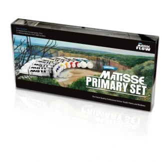 Matisse Flow Primary Set 10x75ml - Little Painter Art | Exploring the Endless Possibilities of Art^ Best