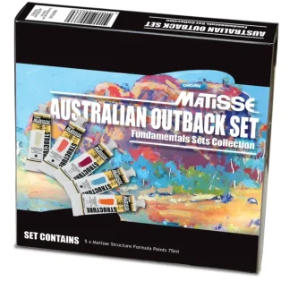 Matisse Structure Australian outback set 5x75ml - Little Painter Art | Exploring the Endless Possibilities of Art^ Clearance