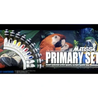 Matisse Structure Primary Set 10x75ml - Little Painter Art | Exploring the Endless Possibilities of Art^ New