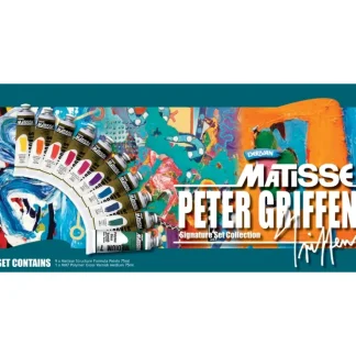 Matisse Structure Signature Set - Peter Griffen 10x75ml - Little Painter Art | Exploring the Endless Possibilities of Art^ Fashion