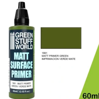 Matt Surface Primer 60ml - Green - Little Painter Art | Exploring the Endless Possibilities of Art^ Store