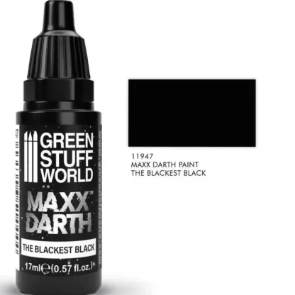 Maxx Darth Black Paint 17 ml - Little Painter Art | Exploring the Endless Possibilities of Art^ Best
