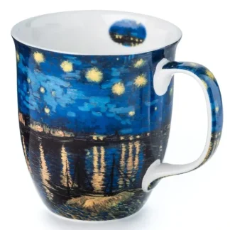 McIntosh Gift Boxed Java Mug - Van Gogh: Starry Night Over the Rhone - Little Painter Art | Exploring the Endless Possibilities of Art^ Store