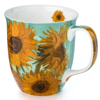 McIntosh Gift Boxed Java Mug - Van Gogh: Sunflowers - Little Painter Art | Exploring the Endless Possibilities of Art^ Cheap