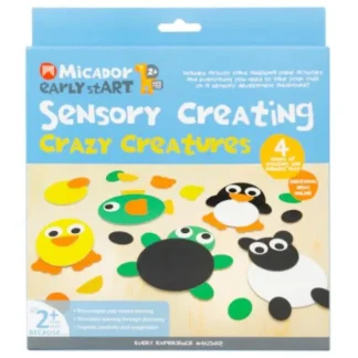 Micador Early stART Sensory Creating Set - Crazy Creatures - Little Painter Art | Exploring the Endless Possibilities of Art^ New