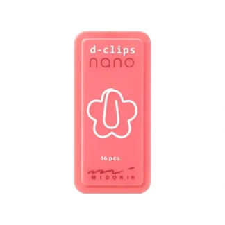 Midori D-Clips Nano Paper Clips - Flower - Little Painter Art | Exploring the Endless Possibilities of Art^ Sale