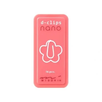 Midori D-Clips Nano Paper Clips - Flower - Little Painter Art | Exploring the Endless Possibilities of Art^ Sale