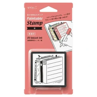 Midori Pre-Inked Paintable Stamp - Books - Little Painter Art | Exploring the Endless Possibilities of Art^ Discount