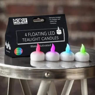 Modgy Water-Activated Floating LED Candles 4pk - Multicolour - Little Painter Art | Exploring the Endless Possibilities of Art^ Hot