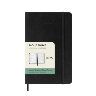 Moleskine 2025 Agenda - Weekly, Pocket Softcover, Black - Little Painter Art | Exploring the Endless Possibilities of Art^ Store
