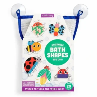 Mudpuppy Stickable Foam Bath Shapes - Bug Out! - Little Painter Art | Exploring the Endless Possibilities of Art^ Online