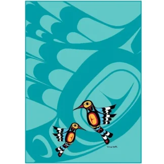 Oscardo Microfibre Towel - Francis Dick: Hummingbird - Little Painter Art | Exploring the Endless Possibilities of Art^ Fashion