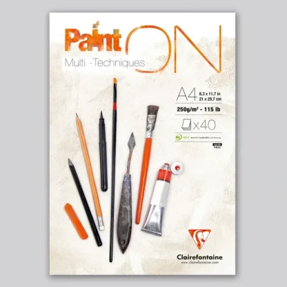 Paint'ON Mixed media 250g Wit A4 40 vellen - Little Painter Art | Exploring the Endless Possibilities of Art^ Cheap