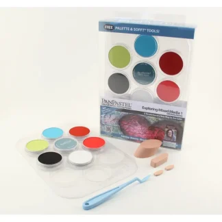 PanPastel Artist Curated Pastel - Exploring Mixed Media 1 with Donna Downey - Little Painter Art | Exploring the Endless Possibilities of Art^ Outlet