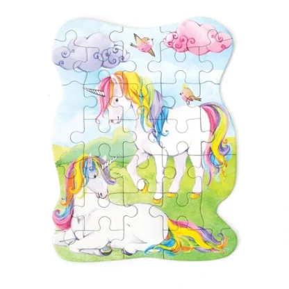Paper House Mini Jigsaw Puzzle - Unicorns - Little Painter Art | Exploring the Endless Possibilities of Art^ Hot