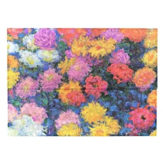Paperblanks Document Folder - Monets Chrysanthemums - Little Painter Art | Exploring the Endless Possibilities of Art^ Best