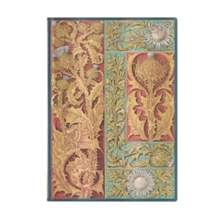 Paperblanks Flexis Lined Journal Midi - Wild Thistle - Little Painter Art | Exploring the Endless Possibilities of Art^ Flash Sale