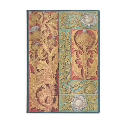 Paperblanks Flexis Lined Journal Midi - Wild Thistle - Little Painter Art | Exploring the Endless Possibilities of Art^ Flash Sale