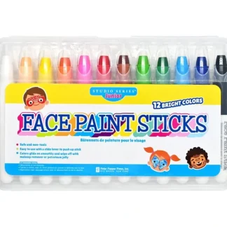 Peter Pauper Press Face Paint Sticks 12pk - Little Painter Art | Exploring the Endless Possibilities of Art^ Clearance